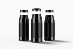 Triple of Juice Bottle Mockup Product Image 3