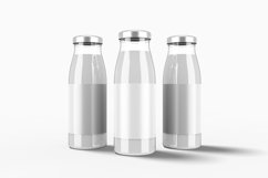 Triple of Juice Bottle Mockup Product Image 4