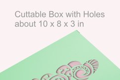 Triple of Valentine Ethnic Style Hearts Rectangular Gift Box