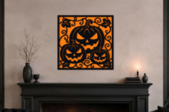 Triple Pumpkin Halloween SVG Product Image 2