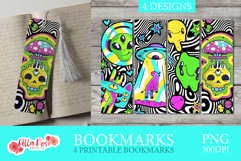 Trippy | Aliens | Printable Bookmarks Product Image 1