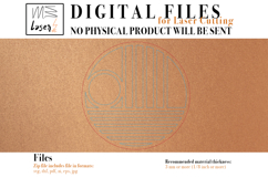 Trivet Bauhaus 1 Vector File for Laser Cutter. Product Image 2