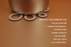 Trivet Ghirigoro Vector File for Laser Cutter. Product Image 5