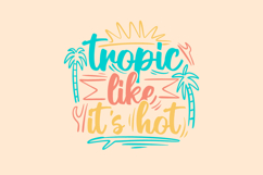 Summer Typography Lettering T-shirt Design Bundle Product Image 4