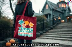 Tropic Like It s Hot Summer Beach Design PNG File