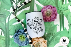 Wildflower Floral SVG File | Flower Clipart Product Image 6