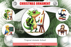 Ornament Tropical School Animals Product Image 1