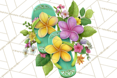 Tropical Beach Flower Clipart &amp; Clip Art PNG Product Image 4