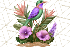 Tropical Beach Flower Clipart &amp; Clip Art PNG Product Image 3