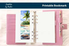Summer Vibe Bookmark Sublimation, Printable Bookmark Product Image 3
