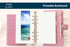 Summer Sea Bookmark Sublimation, Printable Bookmark Product Image 3