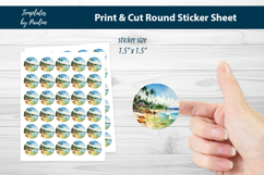 Tropical Bullet Journal Digital Sticker