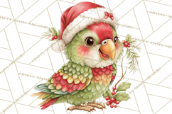 Tropical Christmas Clipart PNG, Surfing Santa Beach Holiday Product Image 3