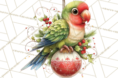 Tropical Christmas Clipart PNG, Surfing Santa Beach Holiday Product Image 2