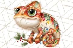 Tropical Christmas Clipart PNG, Surfing Santa Beach Holiday Product Image 4