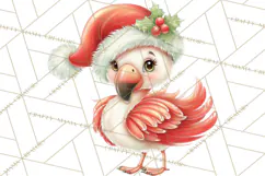 Tropical Christmas Clipart PNG, Surfing Santa Beach Holiday Product Image 4