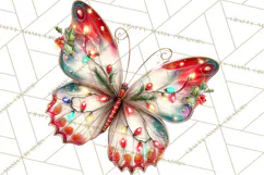Tropical Christmas Clipart PNG, Surfing Santa Beach Holiday Product Image 5