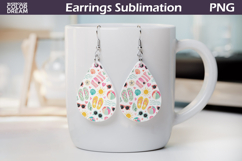 Flip Flop Sunglasses Teardrop Earrings | Summer Beach Product Image 1
