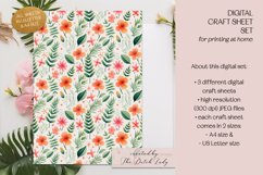 Cute Jungle Craft Sheets - 3 Printable JPEG Files Product Image 4