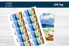 Printable Ocean Gift Tags Template Product Image 2