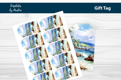 Luau Tropical Favor Tags Printable Product Image 2