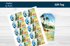 Tropical Thank You Tags Printable Product Image 2
