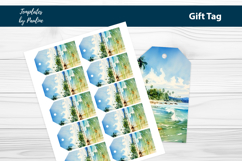 Beach Handmade Shop Packaging Thank You Tags Product Image 2