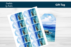 Tropical Ocean Wrapping Tags Product Image 2