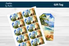 Tropical Summer Wrapping Tags Product Image 2