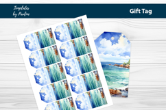 Ocean Party Gift Tags Printable Product Image 2