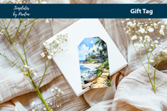 Tropical Wedding Favor Tags Printable Product Image 3