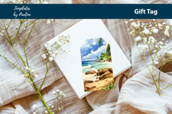 Beach Wedding Favor Tags Printable Template Product Image 3