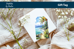 Tropical Birthday Favor Tags Printable Product Image 3