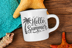 Tropical Hello Summer SVG Product Image 4
