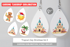 Earring Tropical July Christmas Product Image 1