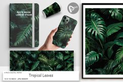 Digital Paper Tropical Leaves Product Image 1