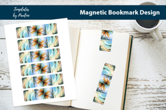 Holiday Magnetic Bookmark, Vacation Printable Bookmark Product Image 1