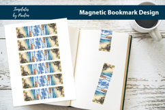 Summer Vibe Magnetic Bookmark, Summer Printable Bookmark Product Image 1