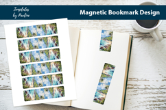 Holiday Magnetic Bookmark, Vacation Printable Bookmark Product Image 1