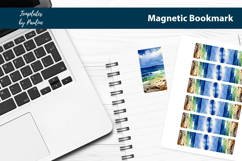Tropical Sea Magnetic Bookmark Bundle, Summer Bookmark Product Image 4