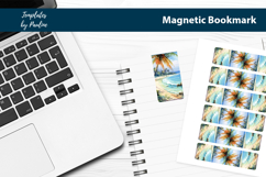 Tropical Sea Magnetic Bookmark Bundle, Summer Bookmark Product Image 9