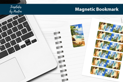 Tropical Sea Magnetic Bookmark Bundle, Summer Bookmark Product Image 12