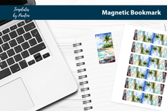 Tropical Sea Magnetic Bookmark Bundle, Summer Bookmark Product Image 15