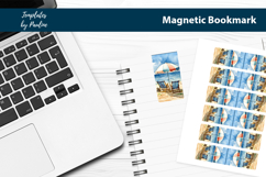 Tropical Sea Magnetic Bookmark Bundle, Summer Bookmark Product Image 17
