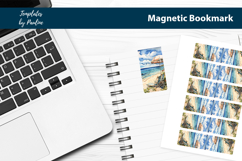 Summer Vibe Magnetic Bookmark, Summer Printable Bookmark Product Image 2