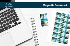 Tropical Sea Magnetic Bookmark Bundle, Summer Bookmark Product Image 24