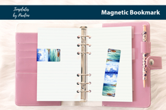 Ocean Magnetic Bookmark, Tropical Summer Printable Bookmark Product Image 3