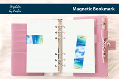 Seashore Magnetic Bookmark, Summer Printable Bookmark Product Image 3