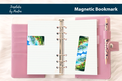 Tropical Sea Magnetic Bookmark, Summer Printable Bookmark Product Image 3