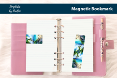 Tropical Sea Magnetic Bookmark, Summer Printable Bookmark Product Image 3